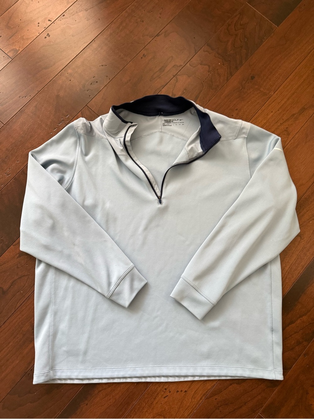 Light Blue Nike Quarter-Zip Pullover
